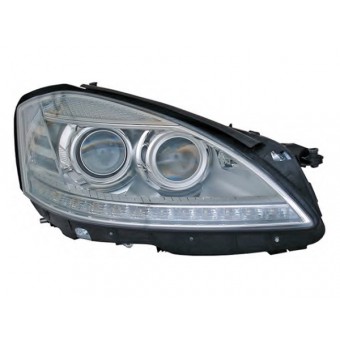 Komple Far W221 Sağ (AHL-Xenon) Çift Sıra 4+2 Soket Gece Görüş Asist. 2009-10